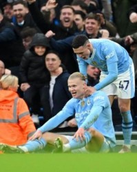 【英超】拉10世界波难奈福登双响，曼城3-1曼联