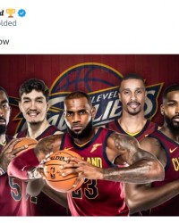 2018骑士五人组詹姆斯/JR/奥斯曼/希尔/TT！湖媒：这就是库里现状